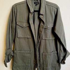 Army green jacket size 8